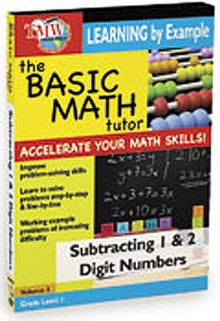 The Basic Math Tutor: Subtracting 1 and 2 Digit Numbers, DVD DVD The Basic Math Tutor: Subtracting 1 and 2 Digit Numbers, DVD DVD