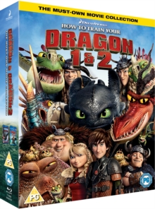 How to Train Your Dragon 1 & 2, Blu-ray BluRay How to Train Your Dragon 1 & 2, Blu-ray BluRay
