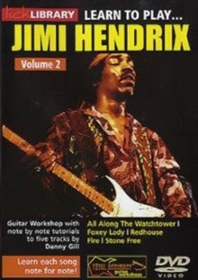 Lick library: Learn to play Jimi Hnedrix vol 2, DVD DVD Lick library: Learn to play Jimi Hnedrix vol 2, DVD DVD