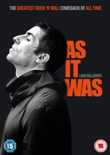Liam Gallagher: As It Was, DVD DVD Liam Gallagher: As It Was, DVD DVD