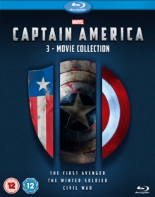 Captain America: 3-movie Collection, Blu-ray BluRay Captain America: 3-movie Collection, Blu-ray BluRay