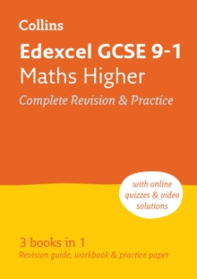Edexcel GCSE 9-1 Maths Higher All-in-One Complete Revision and Practice : For the 2020 Autumn & 2021 Summer Exams, Paperback / softback Book Edexcel GCSE 9-1 Maths Higher All-in-One Complete Revision and Practice : For the 2020 Autumn & 2021 Summer Exams, Paperback / softback Book