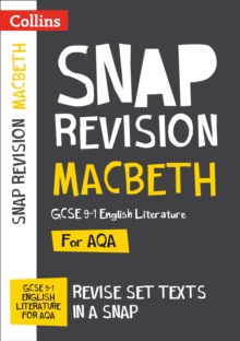 Macbeth: New Grade 9-1 GCSE English Literature AQA Text Guide, Paperback / softback Book Macbeth: New Grade 9-1 GCSE English Literature AQA Text Guide, Paperback / softback Book