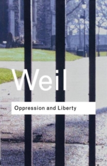 Oppression and Liberty, Paperback / softback Book Oppression and Liberty, Paperback / softback Book