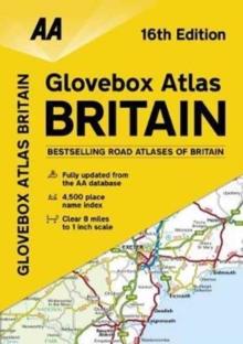 AA Glovebox Atlas Britain, Spiral bound Book AA Glovebox Atlas Britain, Spiral bound Book
