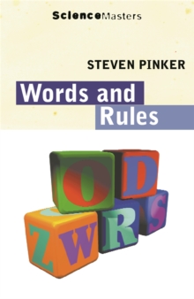 Words And Rules, Paperback Book Words And Rules, Paperback Book