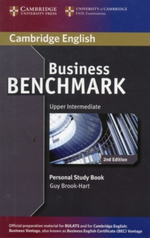 Business Benchmark Upper Intermediate BULATS and Business Vantage Personal Study Book, Paperback Book Business Benchmark Upper Intermediate BULATS and Business Vantage Personal Study Book, Paperback Book