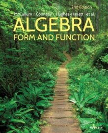 Algebra : Form and Function, Paperback / softback Book Algebra : Form and Function, Paperback / softback Book