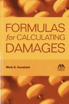 Formulas for Calculating Damages, Paperback Book Formulas for Calculating Damages, Paperback Book