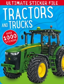 Tractors and Trucks Ultimate Sticker File, Paperback Book Tractors and Trucks Ultimate Sticker File, Paperback Book