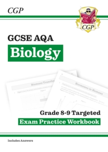 New GCSE Biology AQA Grade 8-9 Targeted Exam Practice Workbook (includes Answers), Paperback Book New GCSE Biology AQA Grade 8-9 Targeted Exam Practice Workbook (includes Answers), Paperback Book