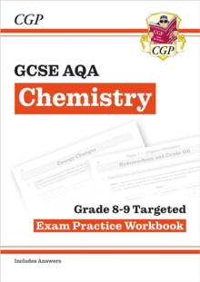 New GCSE Chemistry AQA Grade 8-9 Targeted Exam Practice Workbook (includes Answers), Paperback Book New GCSE Chemistry AQA Grade 8-9 Targeted Exam Practice Workbook (includes Answers), Paperback Book