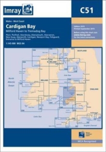 Imray Chart C51 : Milford Haven to Tremadog Bay, Paperback / softback Book Imray Chart C51 : Milford Haven to Tremadog Bay, Paperback / softback Book