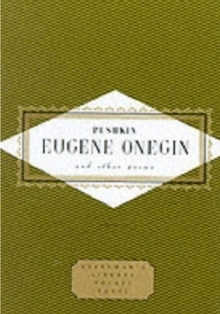 Eugene Onegin And Other Poems, Hardback Book Eugene Onegin And Other Poems, Hardback Book