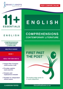 11+ Essentials English Comprehensions: Contemporary Literature Book 1, Paperback / softback Book 11+ Essentials English Comprehensions: Contemporary Literature Book 1, Paperback / softback Book