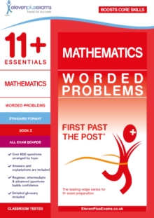 11+ Essentials Mathematics: Worded Problems Book 2, Paperback / softback Book 11+ Essentials Mathematics: Worded Problems Book 2, Paperback / softback Book