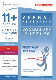 11+ Puzzles Vocabulary Puzzles Book 2, Paperback Book 11+ Puzzles Vocabulary Puzzles Book 2, Paperback Book