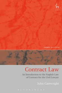 Contract Law An Introduction To The English Law Of